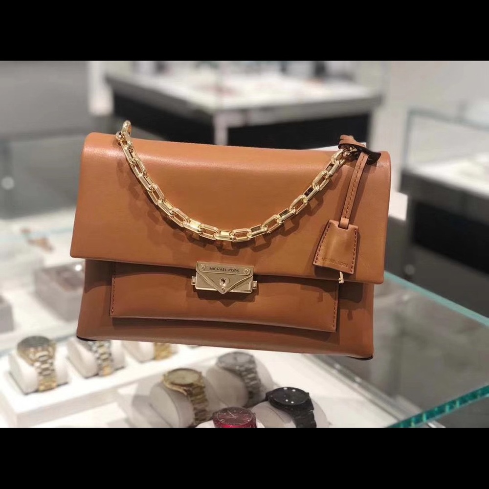 Michael Kors Ladies Cece  Leather Shoulder bag